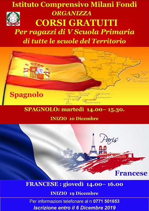 manifesto corsi di spagnolo francese 2019 2020 ridotto