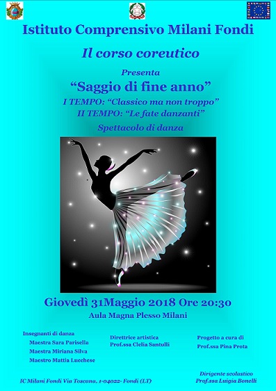 spettacolo finale danza 2018